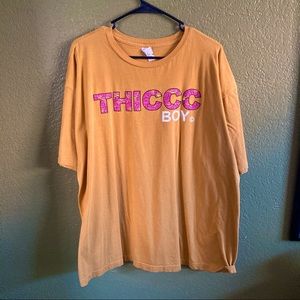 Brendan Schaub Thiccc Boy donut t-shirt